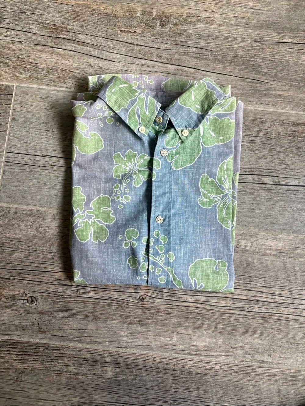 RETIRED Reyn Spooner Hibiscus Aloha Shirt - Youth XL